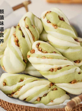 福馒多蜜豆扭扭棒馒头蒸糕点儿童学生早餐粗粮健康零食代餐轻食