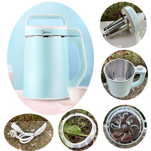 BBB 美的豆浆机EASY101 配件连接---机头 机身  线  刀片