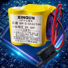法兰克发那科6V锂电池BR2/3AGCT4A加工中心CNC数控车床系统驱动器