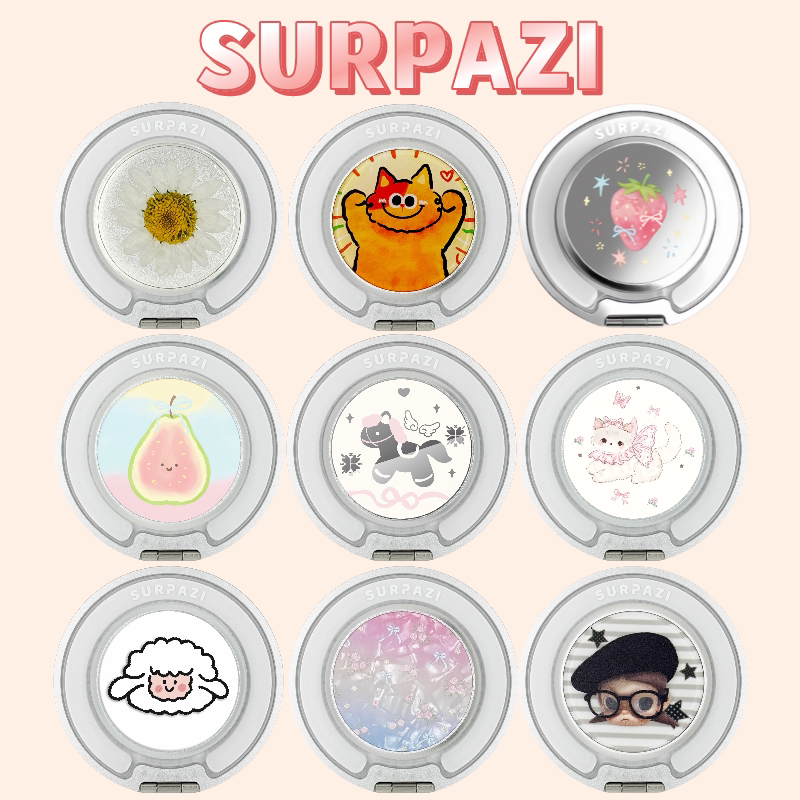 【SURPAZI支点磁吸支架】一体多功能强磁支架卡通可爱Ins风女款