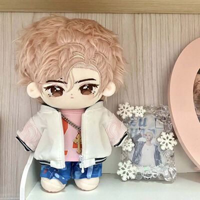 晗属性鹿皓皓20cm棉花娃娃
