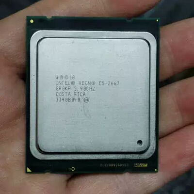 议价至强E5 2667支持X79主板 正式版 6核12线程，