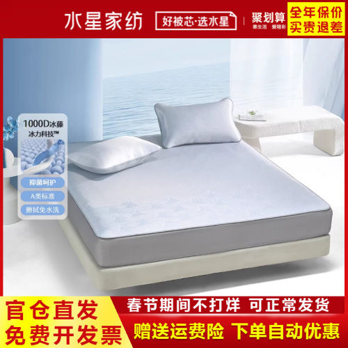 1000D冰藤席凉席水星A类床笠式