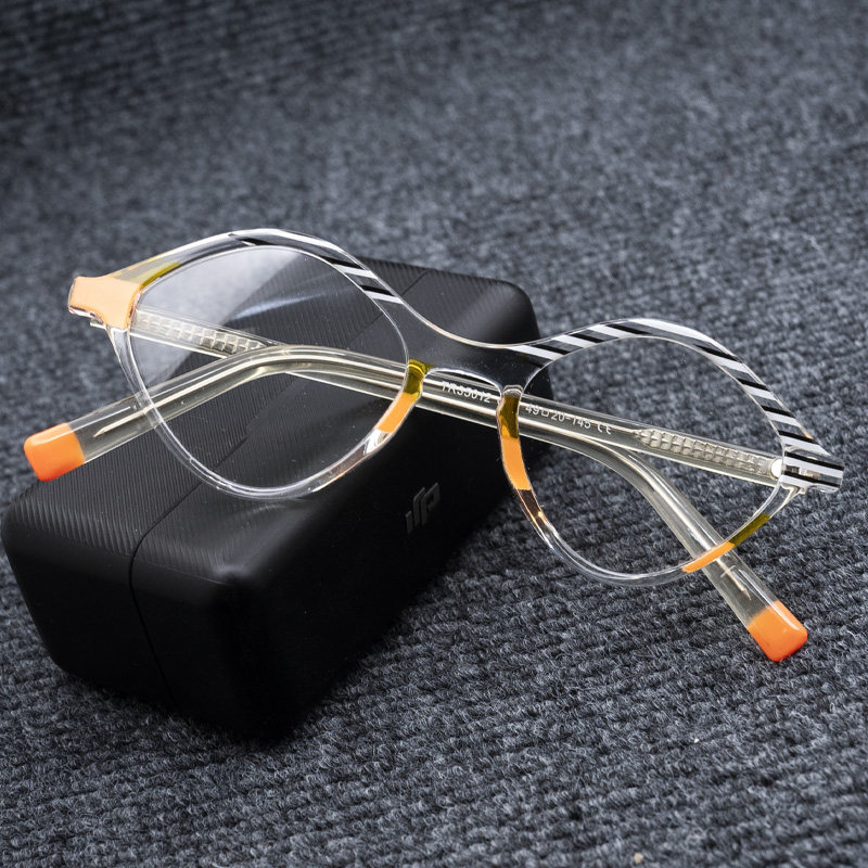 不规则多边形菱形新奇特个性彩色男女生全框造型时髦新款眼镜框架