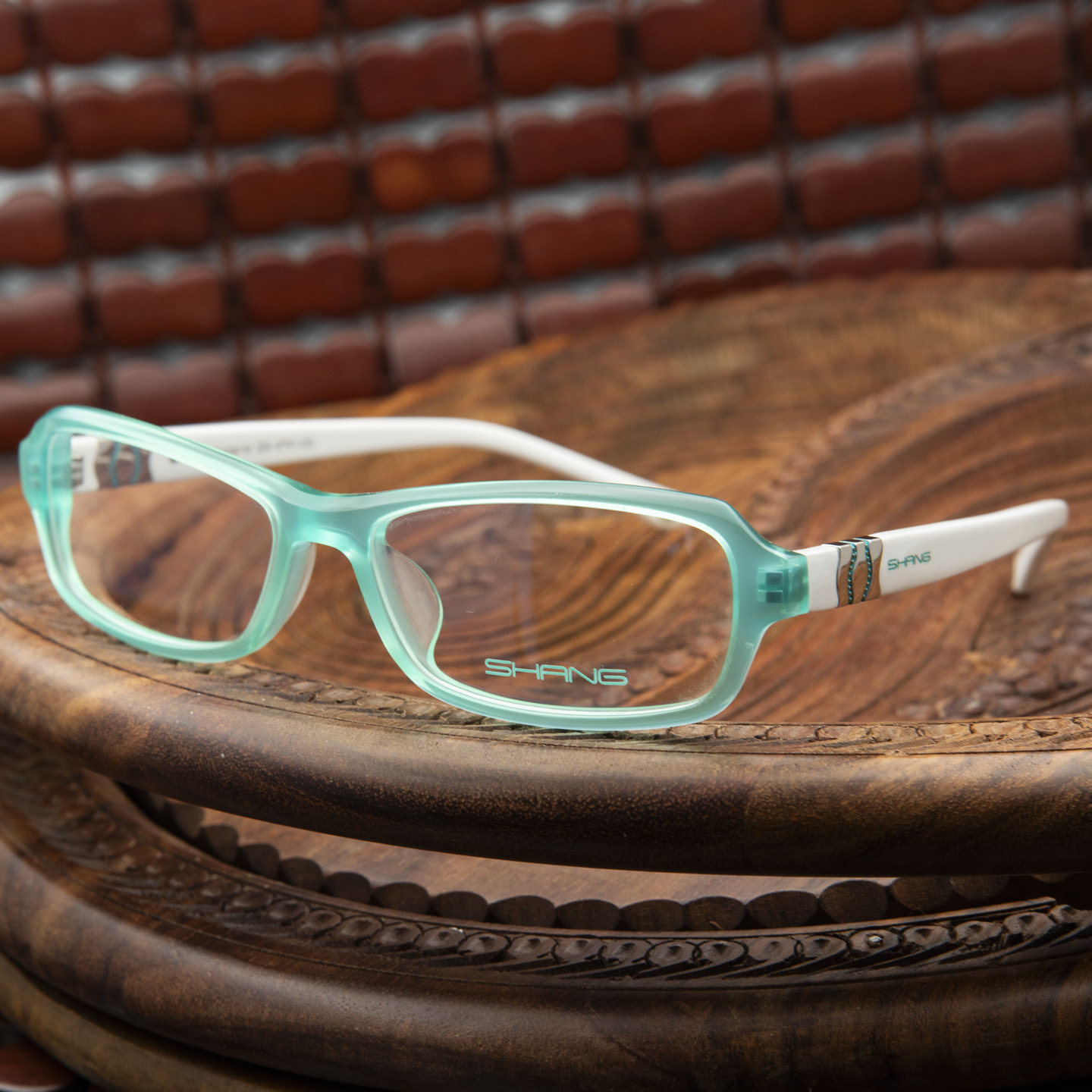 透明绿色眼晴框女小清新近视无色鼻托眼镜框架板材男女生糖果彩色