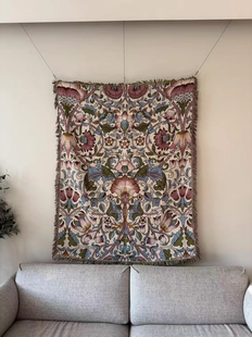 William 艺术挂毯装 Morris 金百合 饰品 威廉莫里斯 英国艺术家