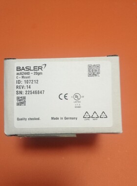 巴斯勒工业相机  basler  acA2440-20gc  acA2440-20gm