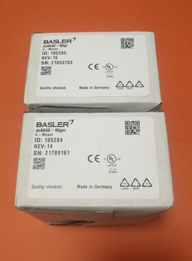 basler 巴斯勒acA640-90gm黑白工业相机 acA640-90gc 30W彩色CCD