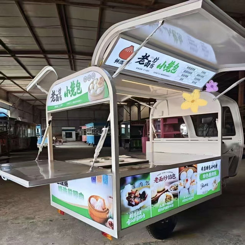 电动三轮小笼包包子早餐夜市摆摊