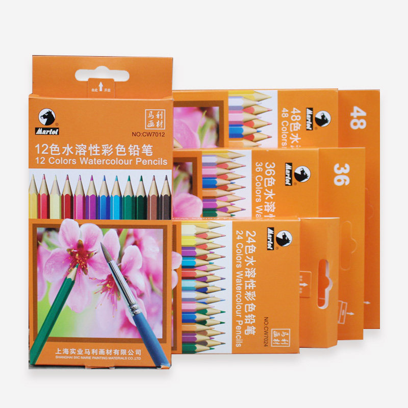 马利小学生儿童手绘彩色铅笔