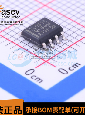 TL061CDR 丝印TL061C 封装SOIC-8运算放大器 全新原装可直拍