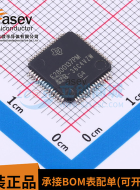 全新原装进口 F2800137PM TMS320F2800137PMR LQFP-64 微控制器