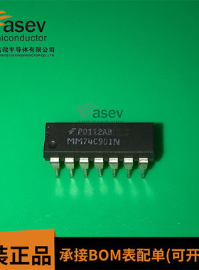 MM74C901N DIP14 原装进口 集成电路 IC芯片 欢迎咨询