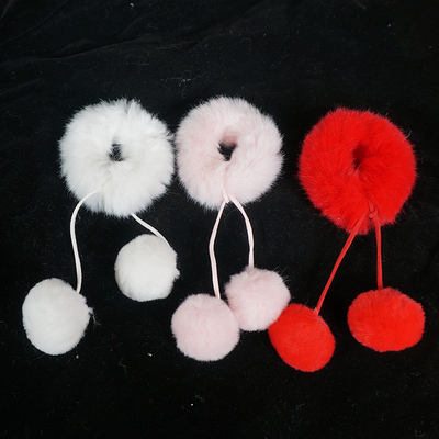 发绳甜美日系毛球软妹毛发圈