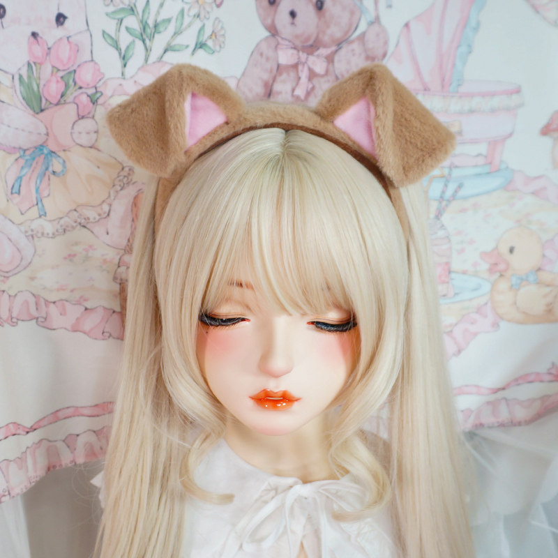 可爱小奶狗耳朵发箍 斑点狗耳头箍毛绒仿真兽耳卡通头饰女发饰男,饰品/流行首饰/时尚饰品新,发饰,淘宝优惠券,粉丝福利购,淘宝优惠卷