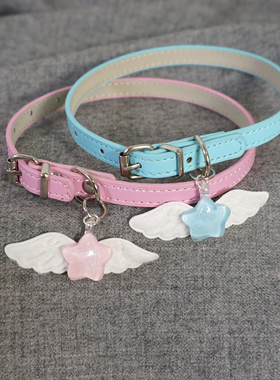 星星翅膀甜美少女项圈项链