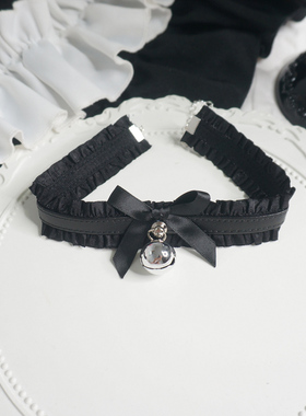 原创手作甜酷LO铃铛洛丽塔项链