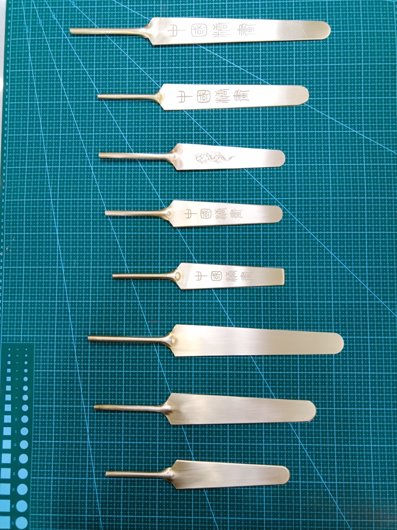 糖画刀糖画起子一体裁切耐用纯铜起子铲刀糖画点眼睛新手基础工具 特色手工艺 铁画 原图主图