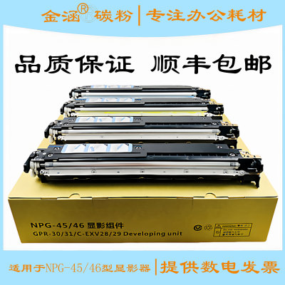 适用佳能c5255 c5235 c5240显影仓 组件载体铁粉 NPG-45 46显影器