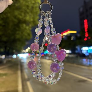 【小腾腾原创】心心相印手机链钥匙链包包挂链