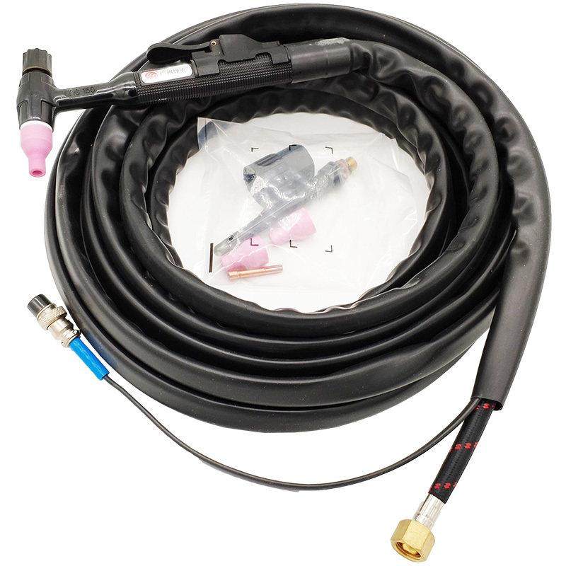 广州烽火不锈钢氩弧焊枪氩弧焊机配件硅胶焊把线枪头配件大全包邮