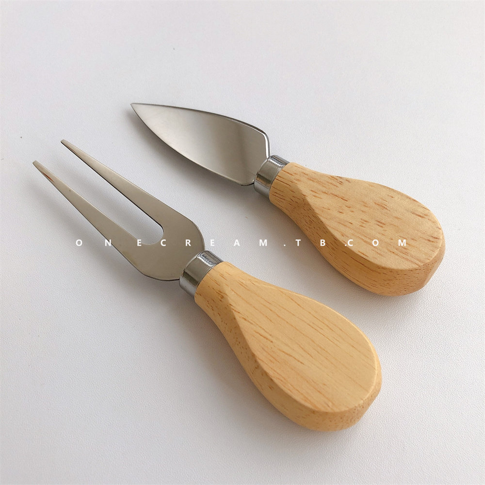 可可爱爱 ins水果甜品蛋糕小叉小刀日式和风野餐芝士小众拍照道具