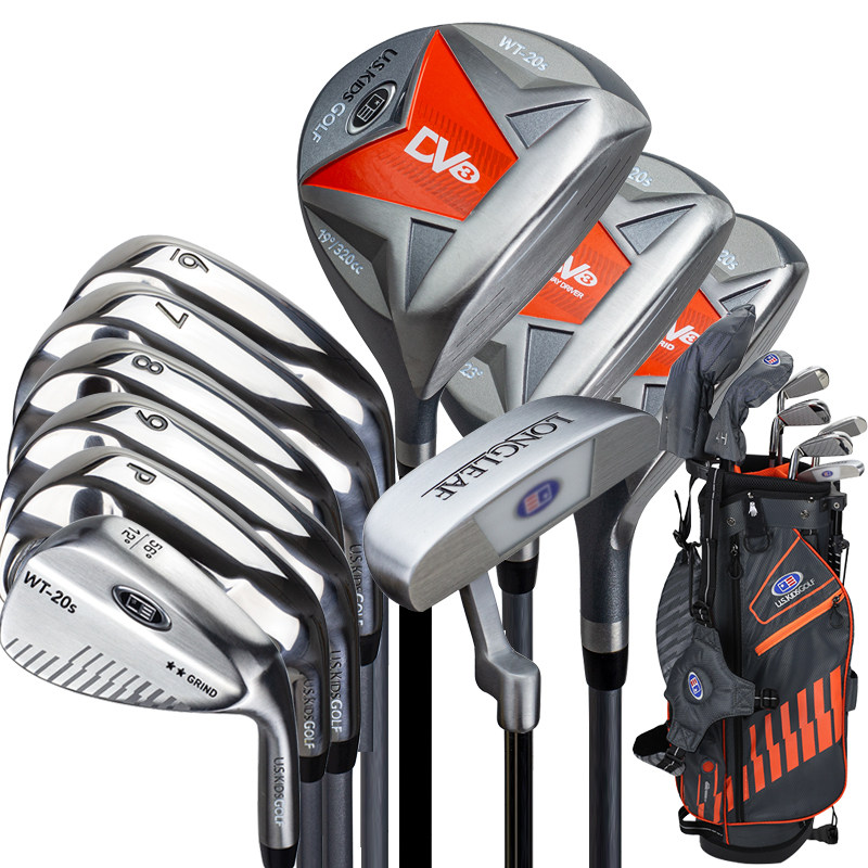 高尔夫儿童全新系列球杆初学套杆10支杆GOLF全套 USKIDS包邮