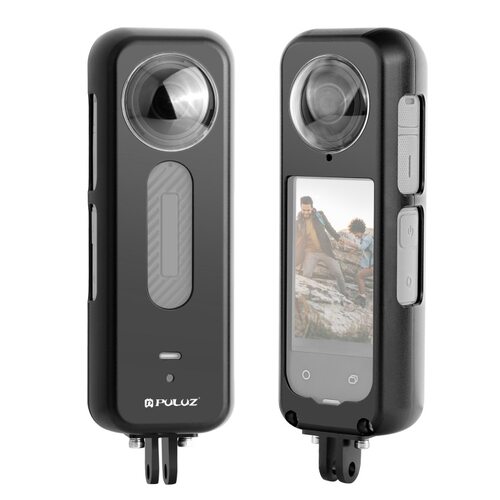 PULUZ胖牛 适用Insta360 X4全景相机金属兔笼保护壳带镜头保护镜