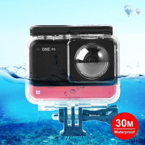 PULUZ胖牛 适用影石Insta360 One RS 双镜头全景相机潜水壳防水壳