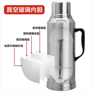 家用热水瓶不锈钢开水瓶大容量暖瓶学生用宿舍保温壶老式茶瓶