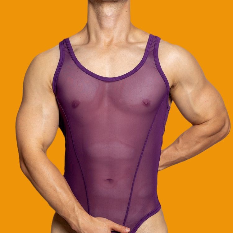 D.M塑身连体衣网眼连体裤单丁裤