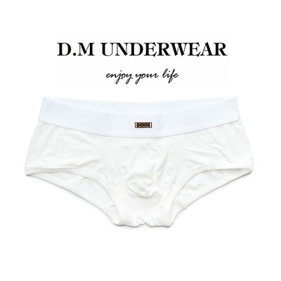 d.m男内裤平角裤四角短裤头