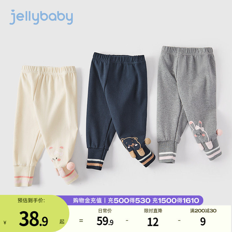 女童打底裤春秋1-3岁儿童运动春款外穿休闲婴儿春装5宝宝裤子春季