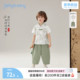 2026夏季 小童中国风汉服儿童夏装 新品 套装 6宝宝两件套 男童唐装