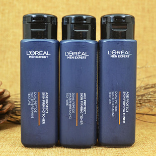 水护肤品 支撑瓶补水保湿 多瓶欧莱雅男士 青春肌源紧致爽肤水50ml