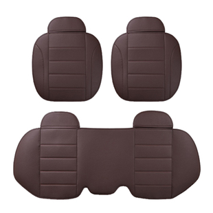 奔驰E300L EQE350 GLC260L C260L GLE400真皮汽车坐垫单片座椅垫