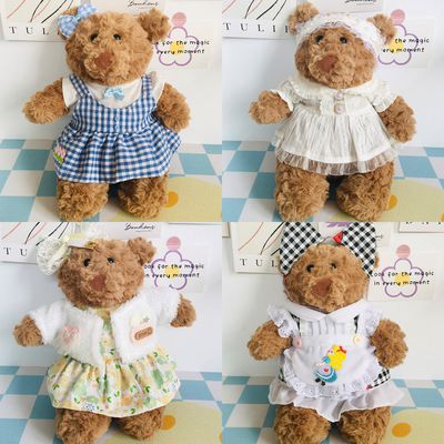 【仅衣服】巴塞罗熊衣服28cm巴塞熊洛丽塔裙子可爱毛绒泰迪熊衣服