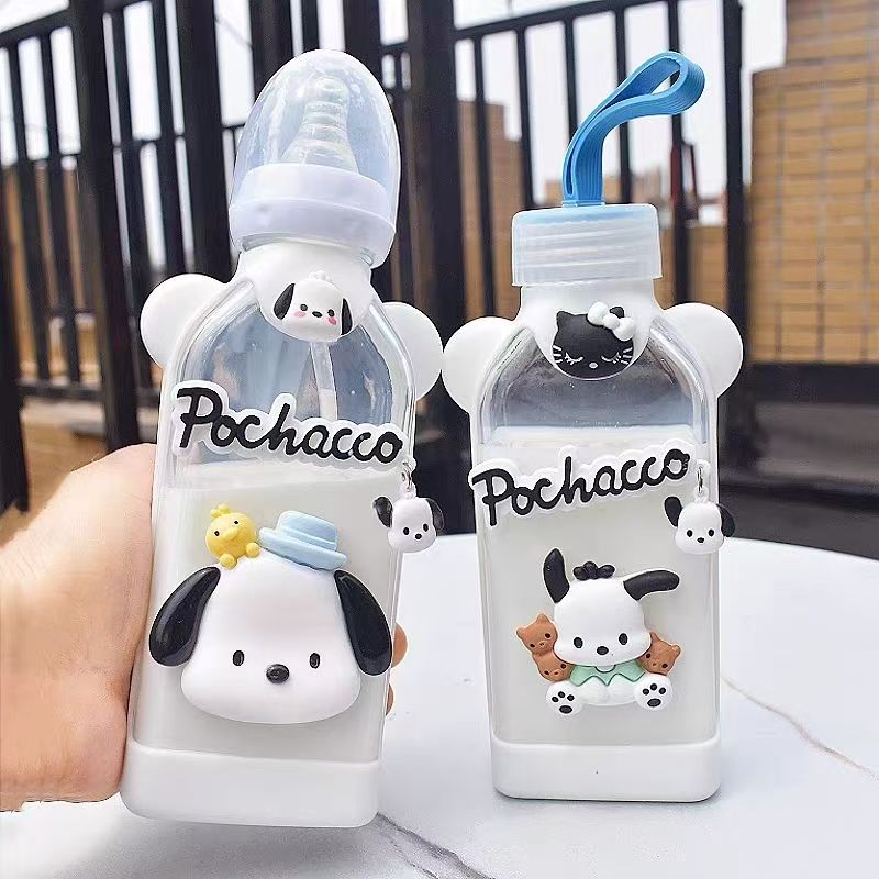 美美cup玻璃日常送礼可爱奶嘴杯