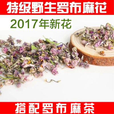 新疆特产正品新疆差压野生特级罗布麻花野生罗布麻茶