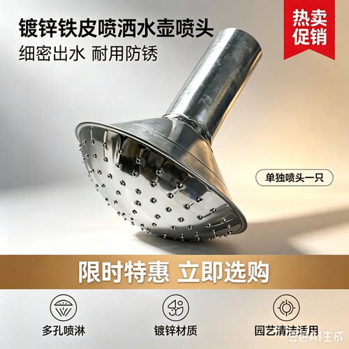 32内径镀锌铁皮洒水壶喷头