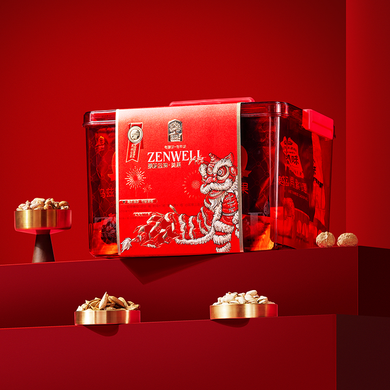 2025新款臻味坚果礼盒2450g美果年货礼品节日送礼长辈团购高端