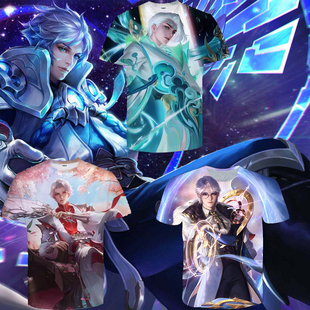 王者荣耀T恤诸葛亮英雄全系列皮肤武陵仙君时雨天司星域短袖衣服