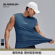 简约弹力健身运动背心男 t恤男夏季 BD健美站薄款 紧身无袖