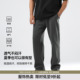 宽松运动健身阔腿长裤 BD健美站秋季 美式 男士 简约镰刀直筒休闲裤