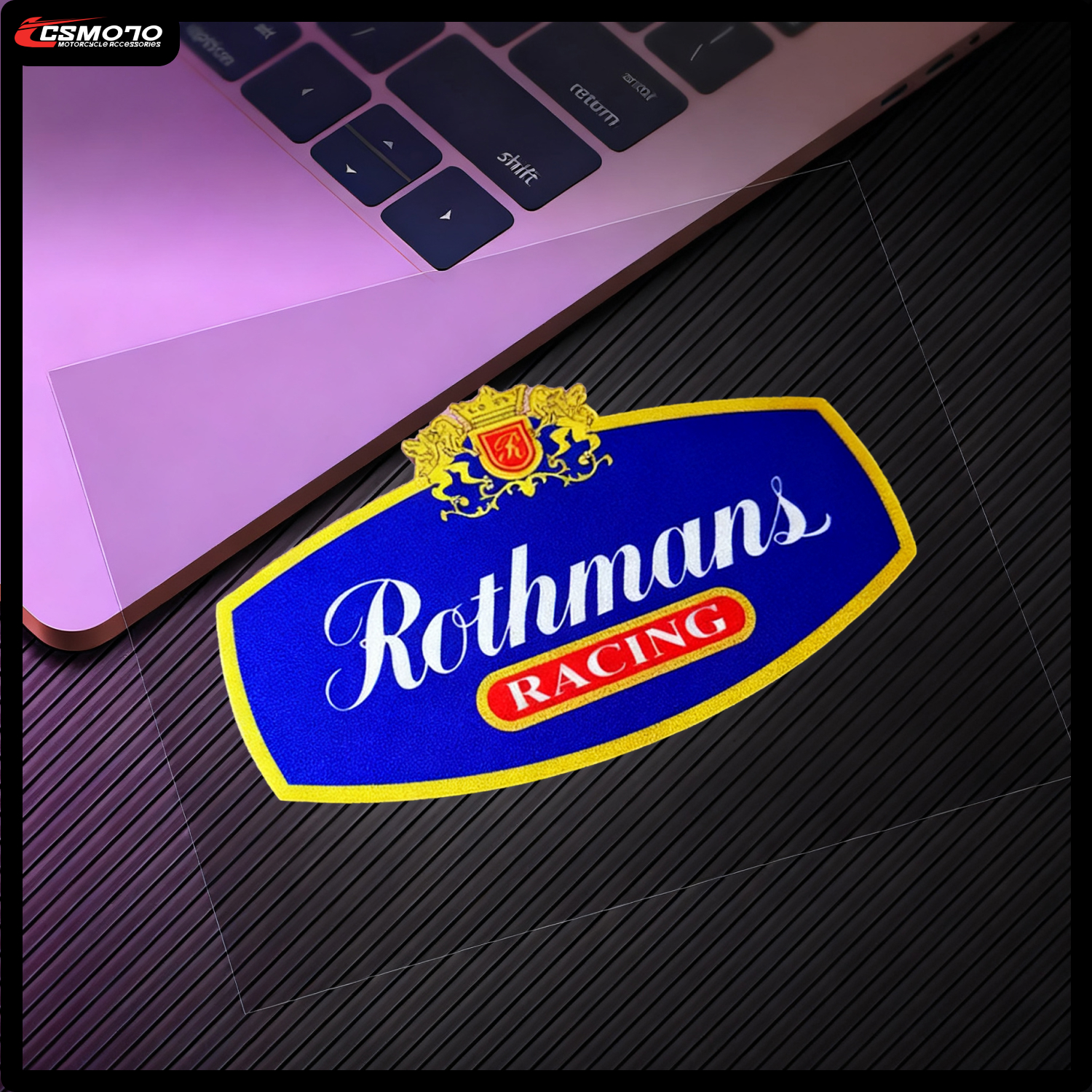 摩托车贴纸Rothmans乐富门贴纸