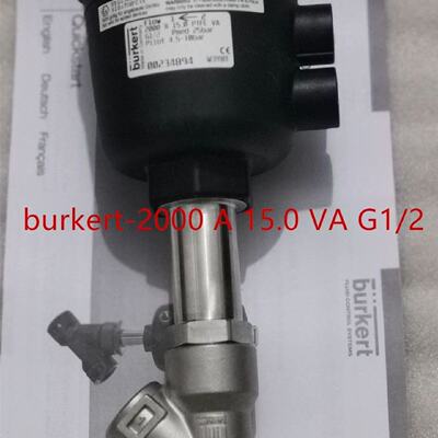 询价-宝德burkert角座阀2000A15.0PTFEVAG12接口二通流体阀