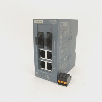 Siemens 6GK50042BD001AB2 SCALANCE XB0042 Electrical Switch M