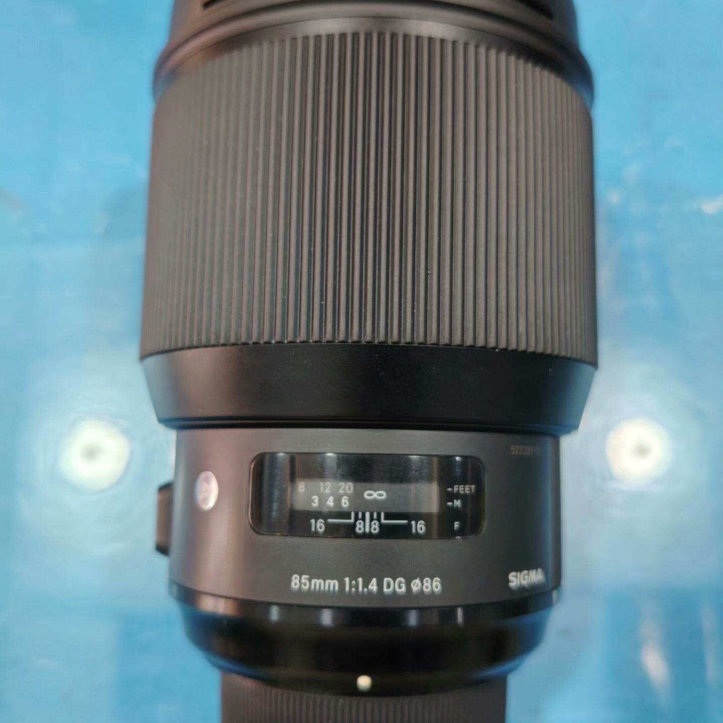 适马Art 85/1.4 DG HSM定焦镜头 尼康口97新--议价商品