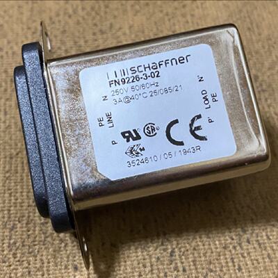 溢价-FN9226302夏弗纳交流电源3A250V滤波器Schaffner
