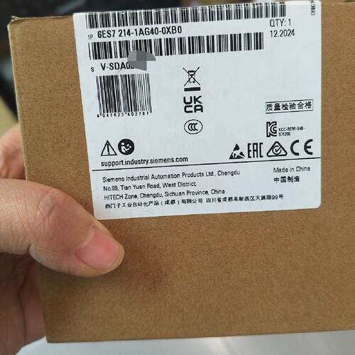 西门子6ES7 214-1AG40-0XB0全新原装未开封，--议价商品